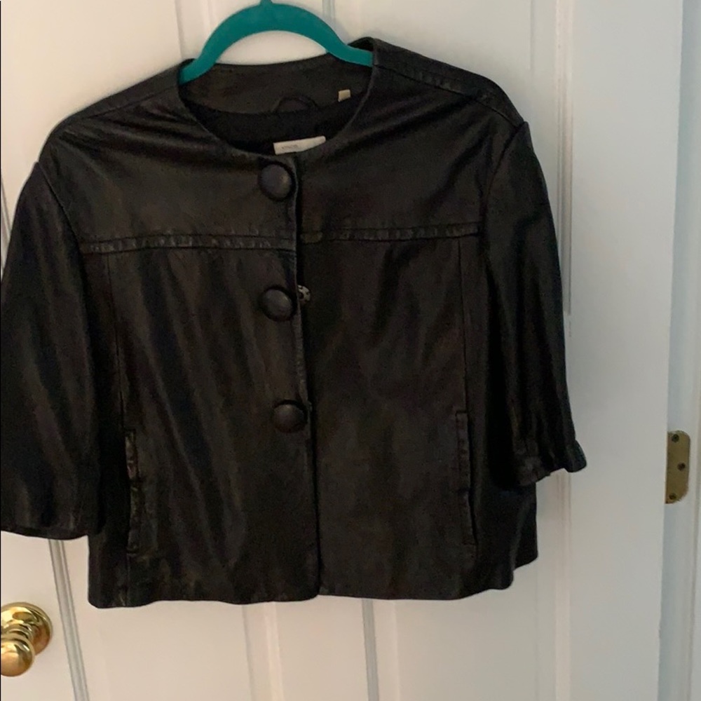 Vince 100% leather coat